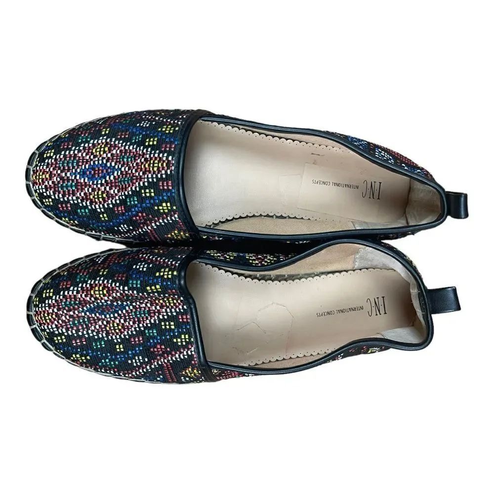 INC International Concepts Womens Caleyy Bohemian Espadrille Sandals Flats Sz 9 - Picture 2 of 6